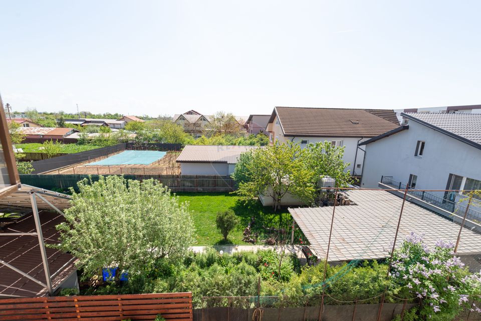 House for sale 6 rooms, furnished and equipped, Popesti-Leordeni