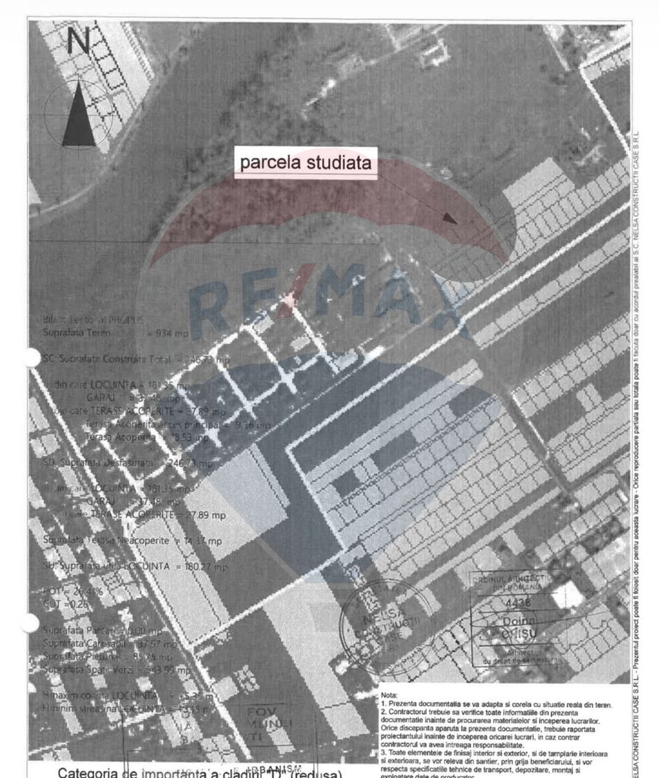 VANZARE Teren intravilan 1120 mp Corbeanca / Strada Primaverii / Ilfov