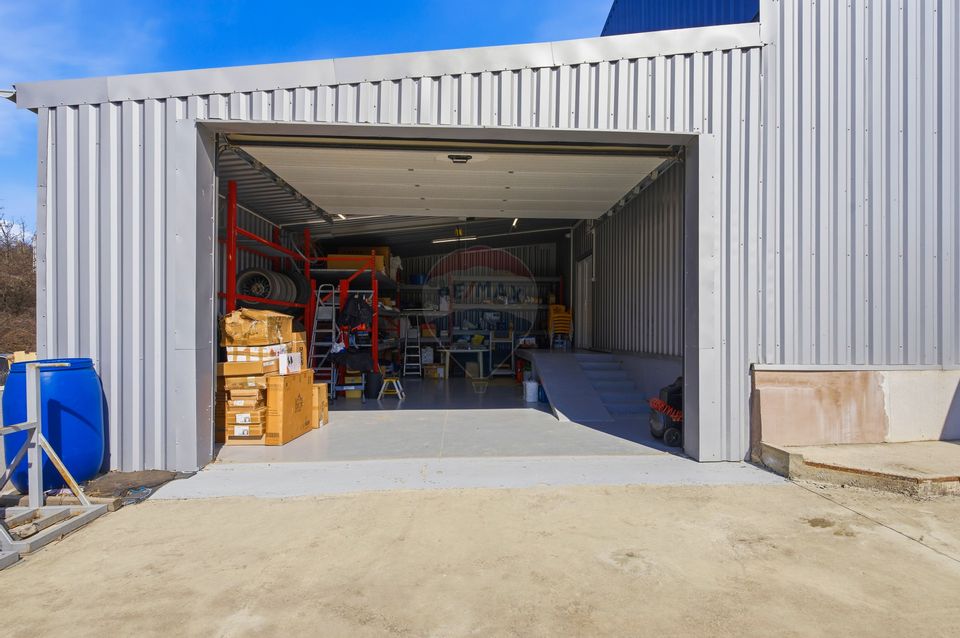 Hală Multifuncțională de Vânzare 600mp și Teren 924mp în Bucium - Iași