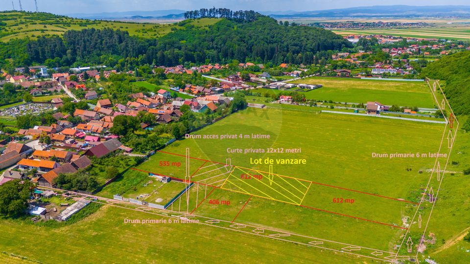 Teren 612mp Zizin / Strada Petofi Sandor
