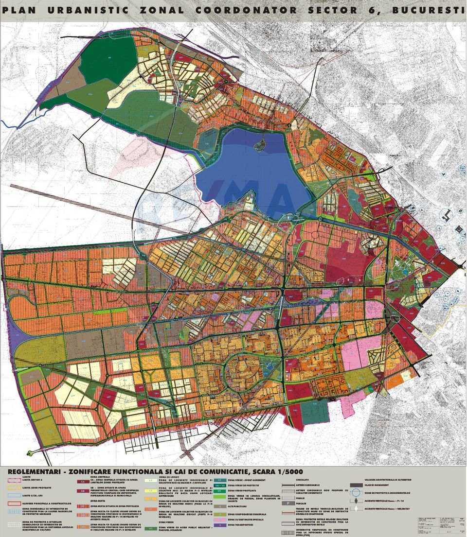 Teren 6.900 mp, zona mixta M3, POT 60%, CUT 2.5–3.5, ideal dezvoltare