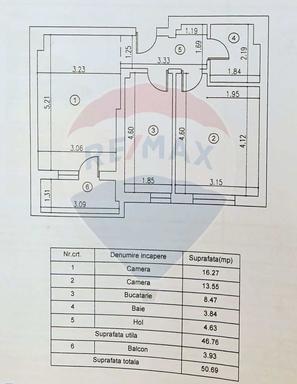 2 room Apartment for sale, Militari area