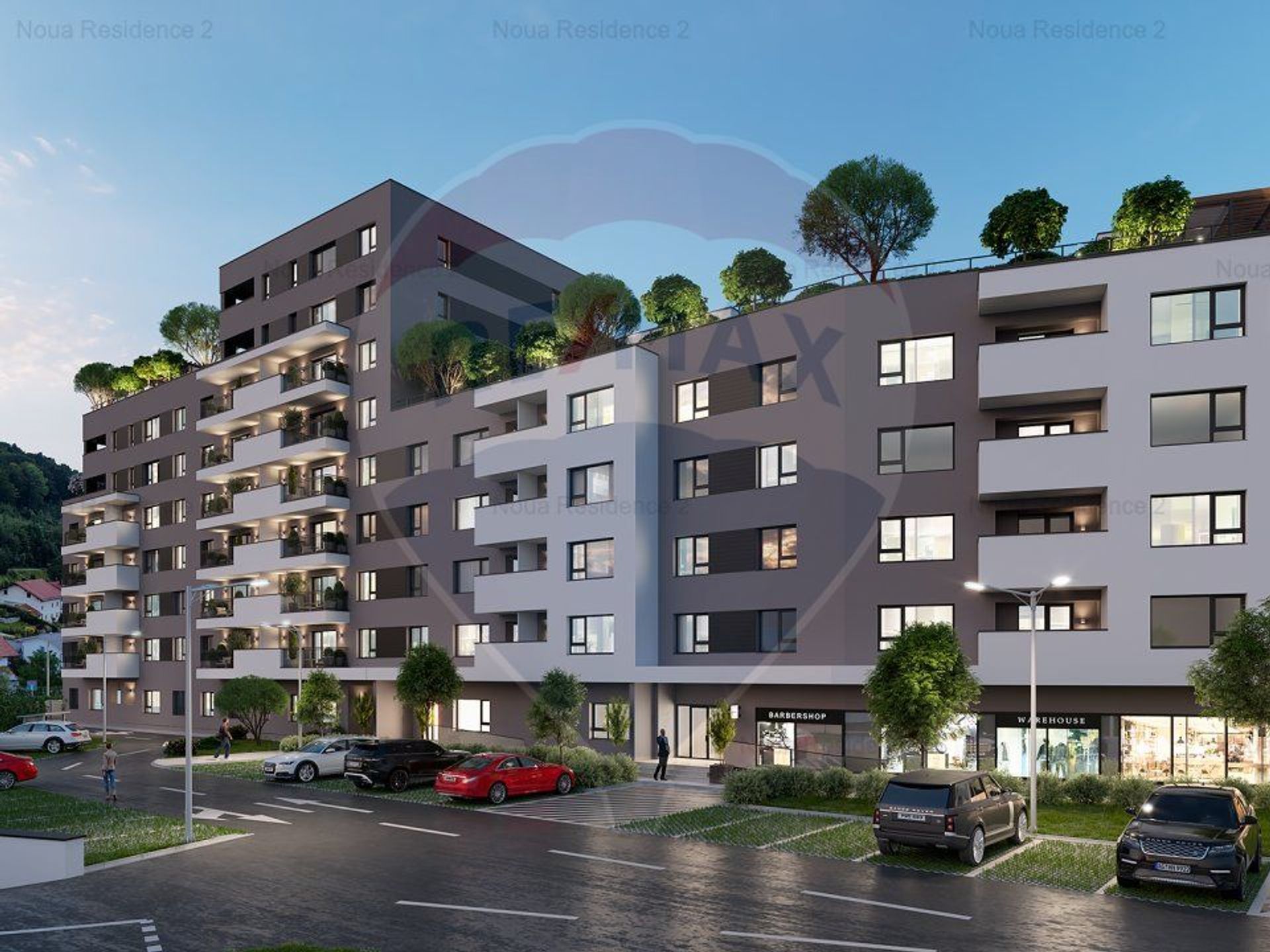 Apartament 2 camere vanzare in bloc de apartamente Brasov, Noua
