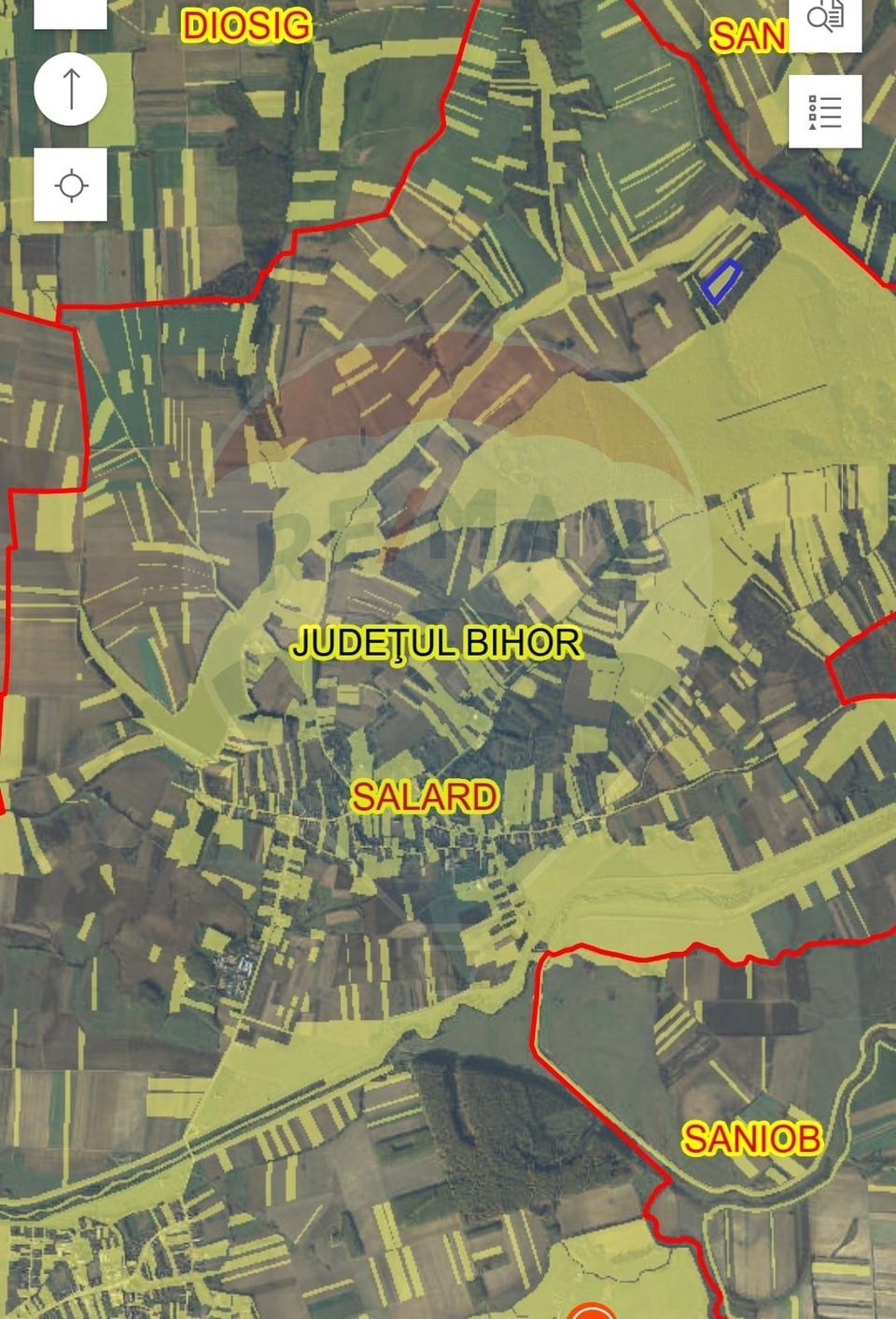 Teren forestier 15,618 mp Santimreu / com. Salard