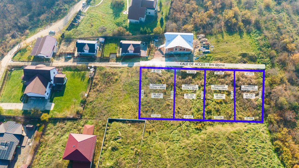 Land 622sqm Barnova / Strada Gutuiului