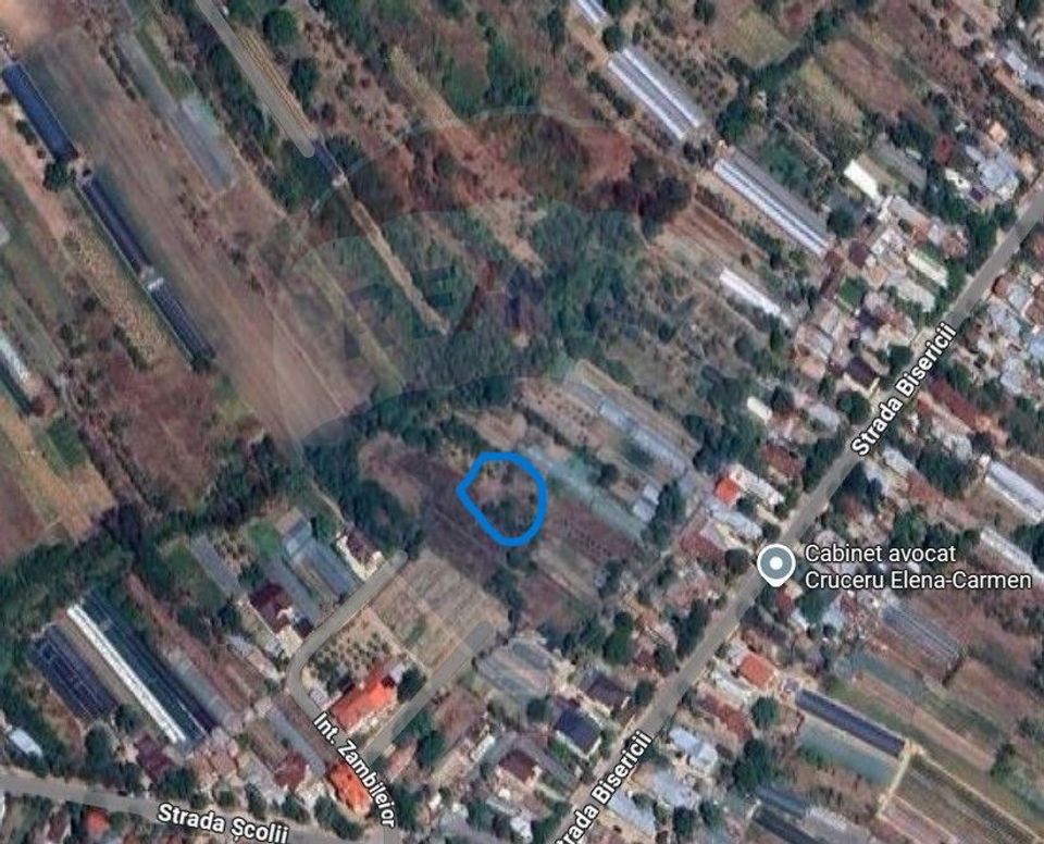 Teren de vanzare, intravilan, Adunatii-Copaceni Strada Scolii Primarie