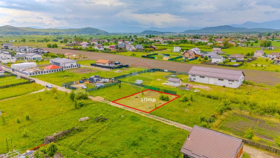 Teren 511mp Bod / Strada Uranus/ Intravilan