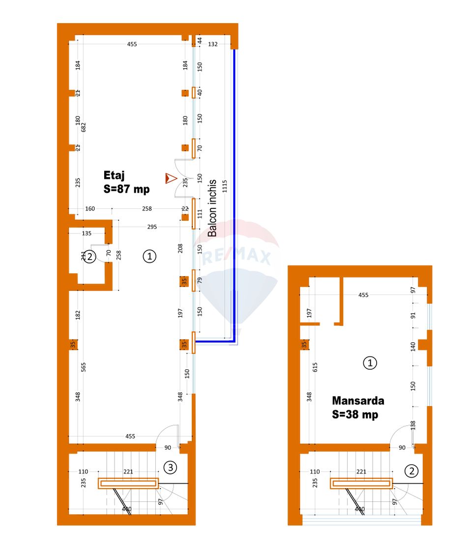 Spatiu de birouri 125mp, clinica, cabinete, atelier - Colentina