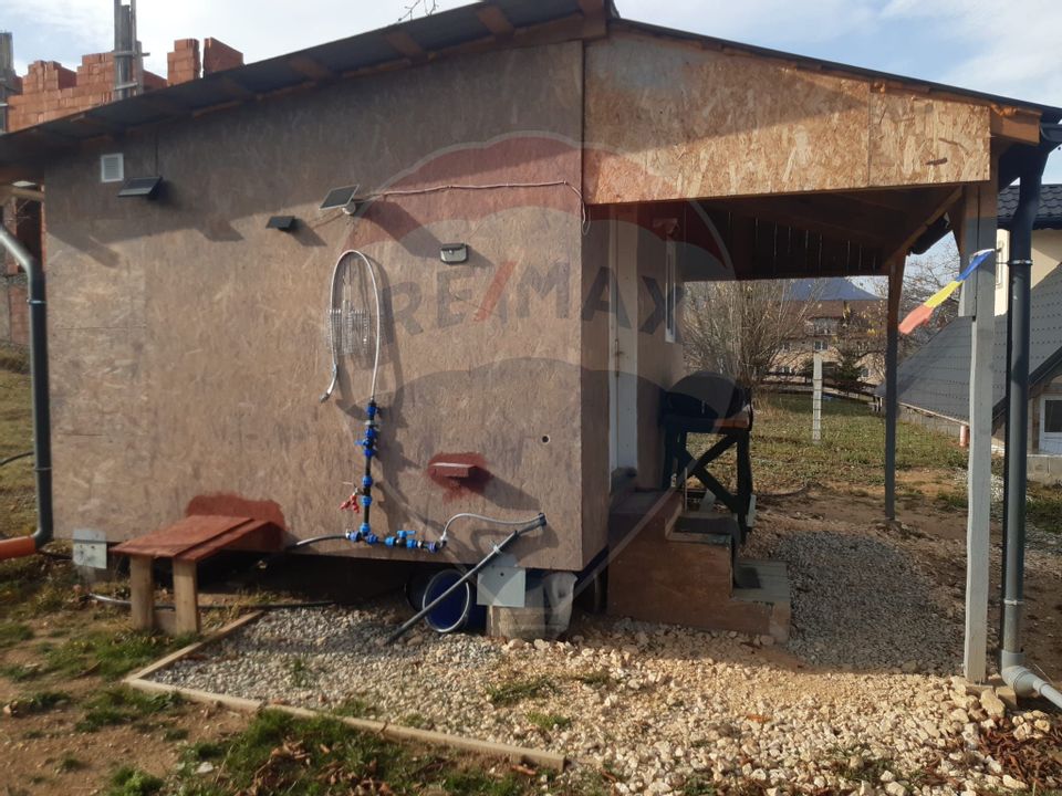 Teren 1,050mp Zarnesti cu proiect de casa / Strada Tohanita nr 26F