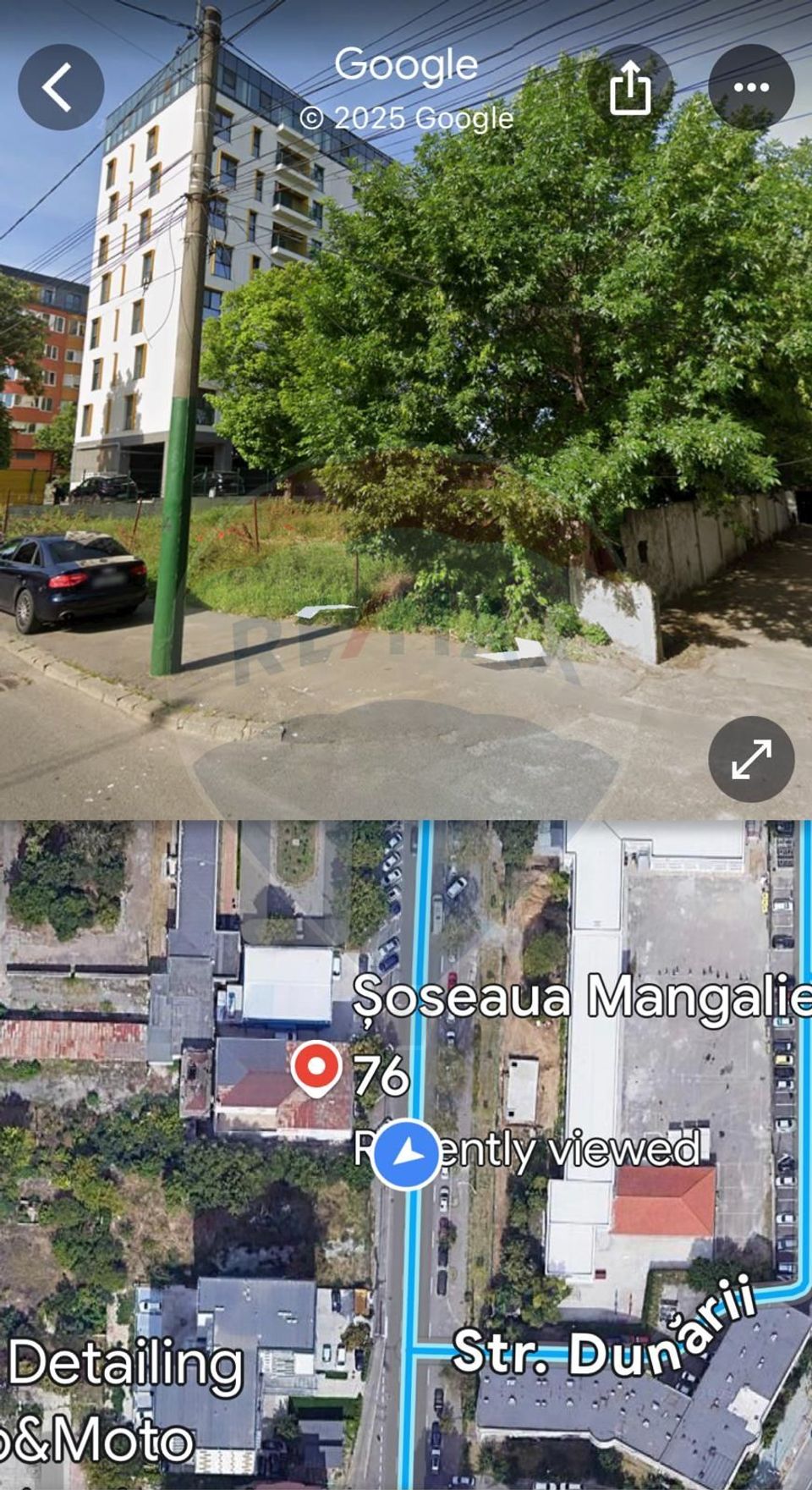 Investment land in Constanta / Mangaliei Road