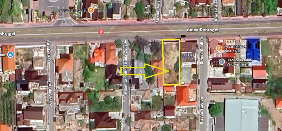 Teren de vanzare 500 mp - Valul lui Traian