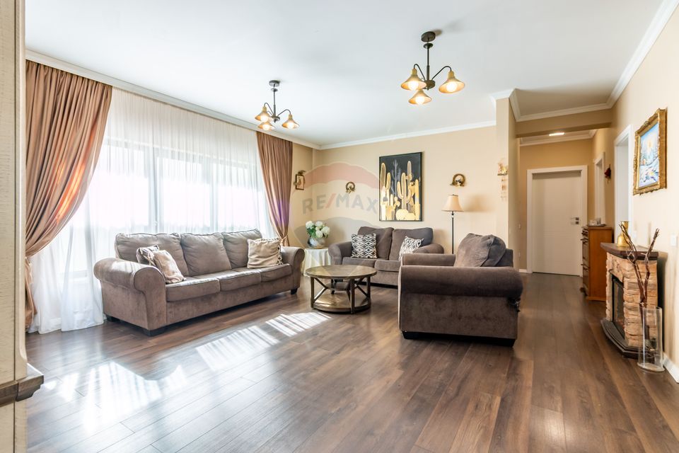 Apart. 5 rooms | ground floor | New Bucharest | 158 sqm | 2020 | yard