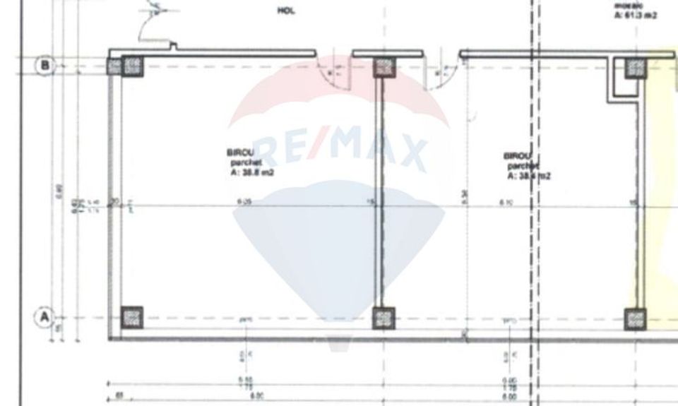 45sq.m Office Space for rent, Iris area