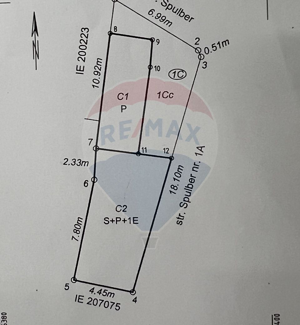 Land 108sqm Strada Spulber