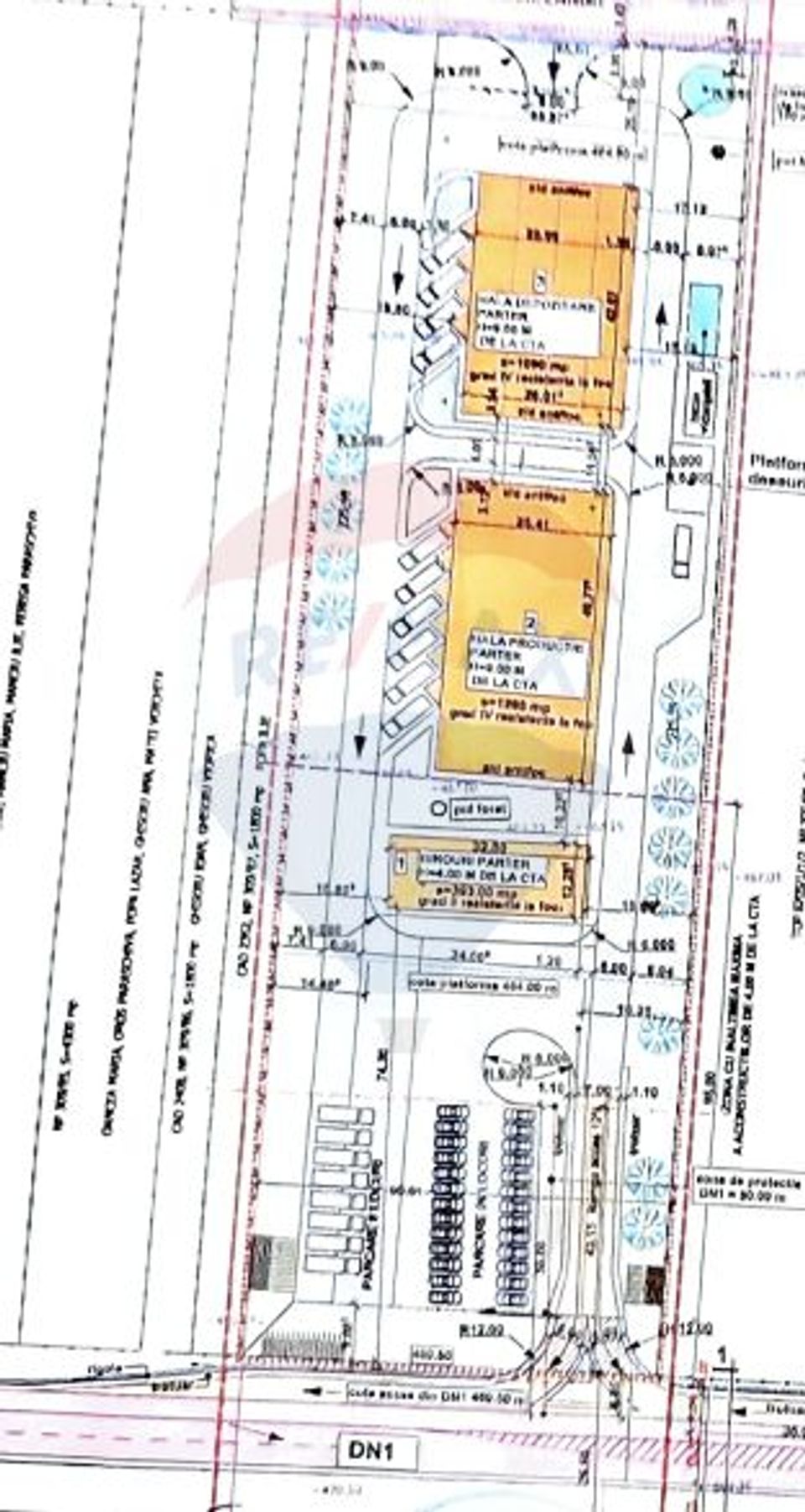 Teren industrial de  vanzare in Cristian/Sibiu