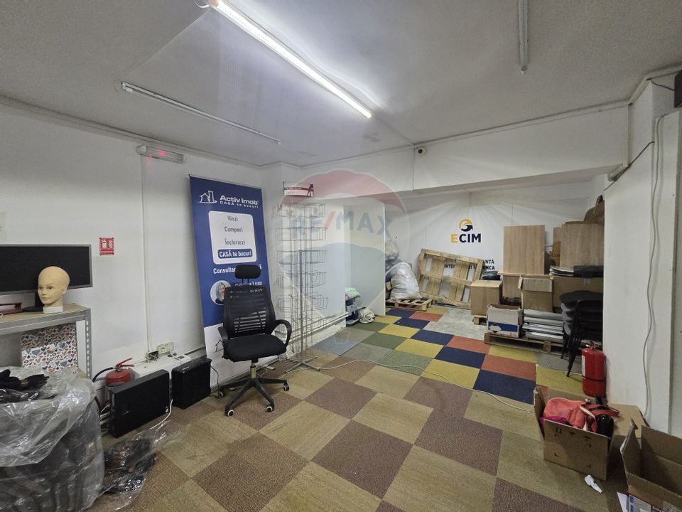 Spațiu comercial de închiriat – demisol, Bacău, str. 9 Mai nr. 78