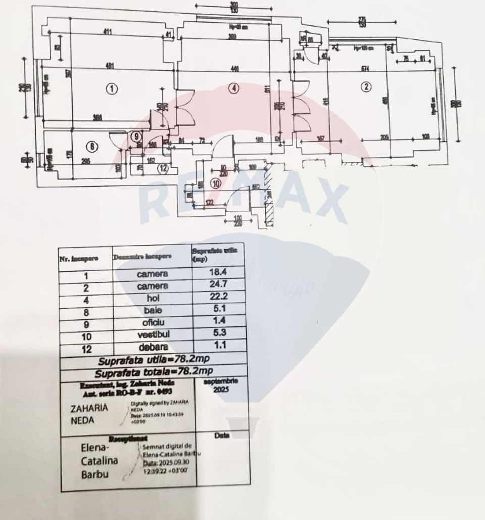 3 rooms consolidated building Investment Revolution Square - Victoriei