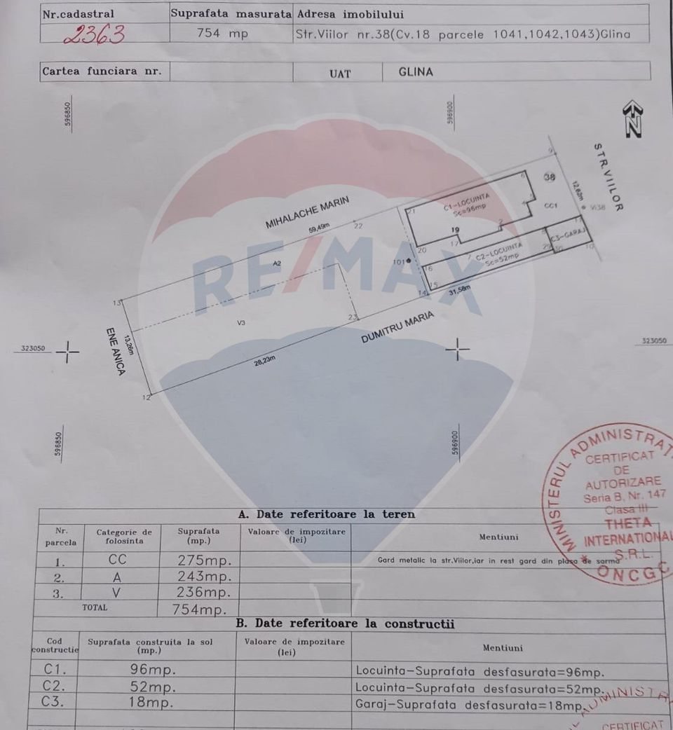 Casa unica cu 5 camere de vanzare zona Catelu, proximitate Pallady