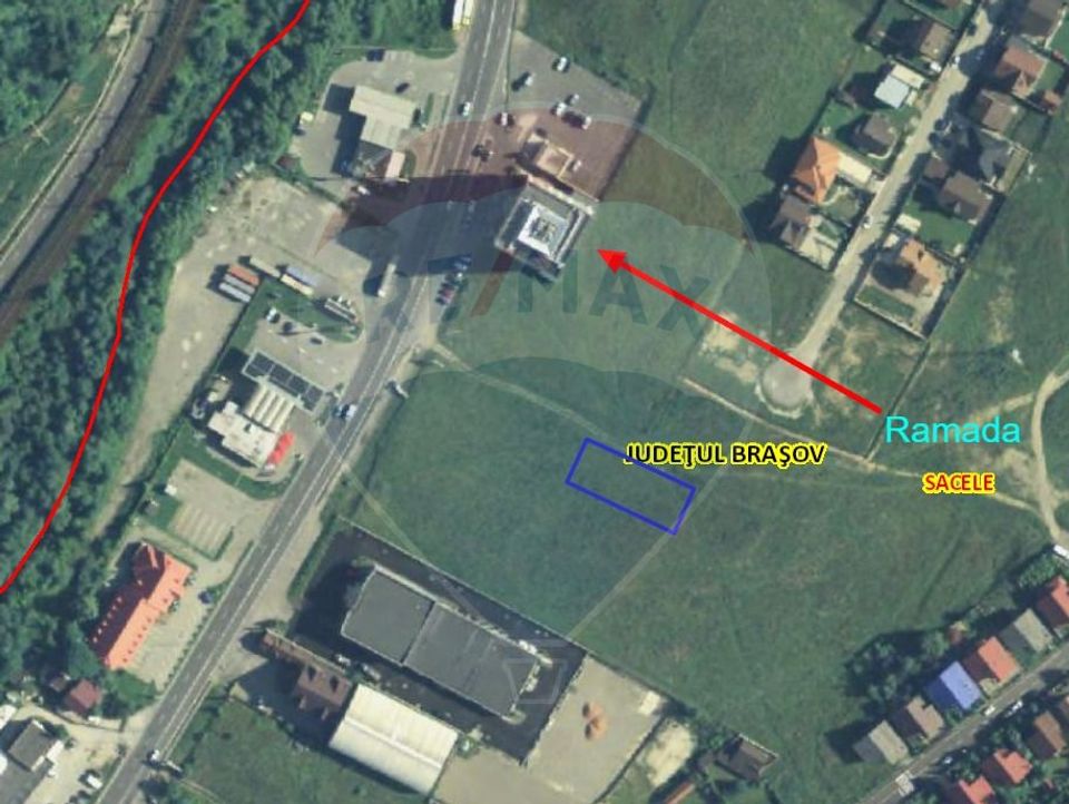 Land 749sqm Sacele / Strada Calea Bucuresti