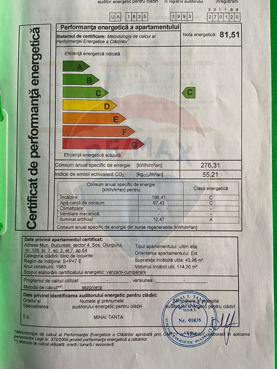 Apartament cu 2 camere decomandat Sos. Giurgiului