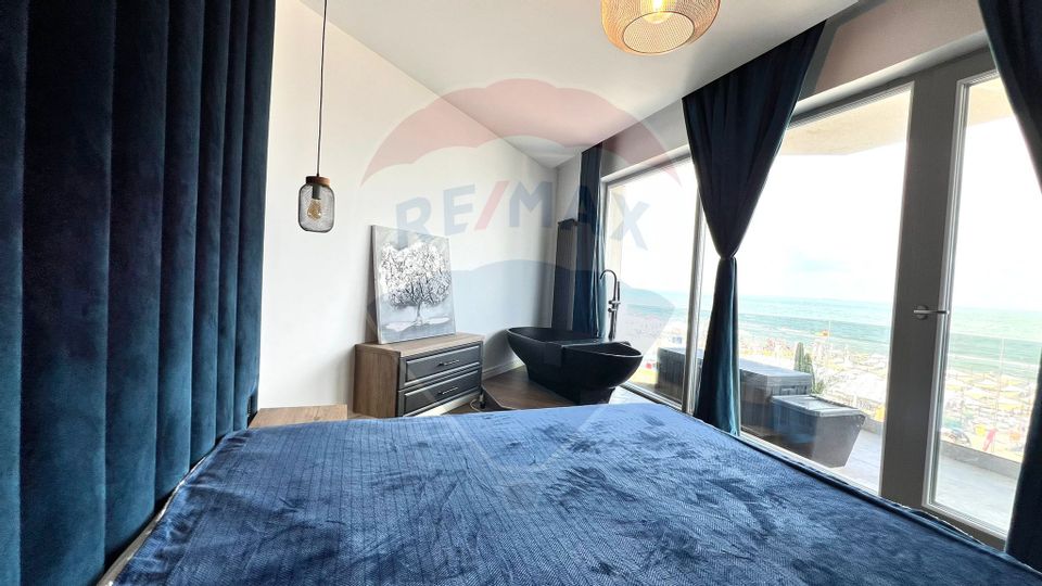 Apartament lux, 2 camere de inchiriat, Promenada Mamaia Sat