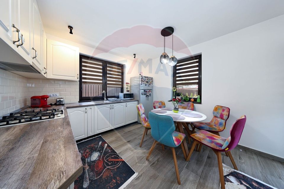 Casă modernă | mobilata complet| 4 camere- Sânpetru