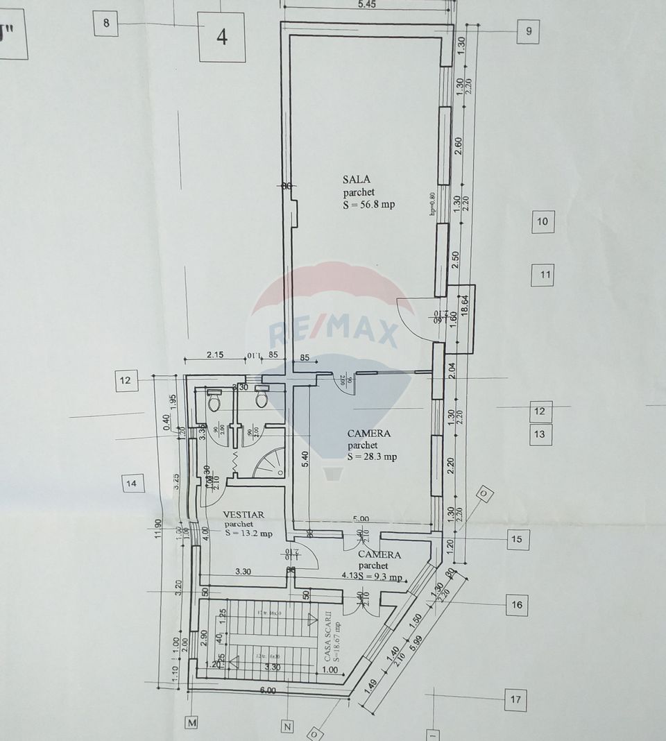 120sq.m Commercial Space for rent, Boul Rosu area