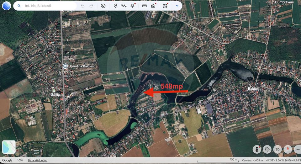 Teren intravilan Peninsula Balotesti
