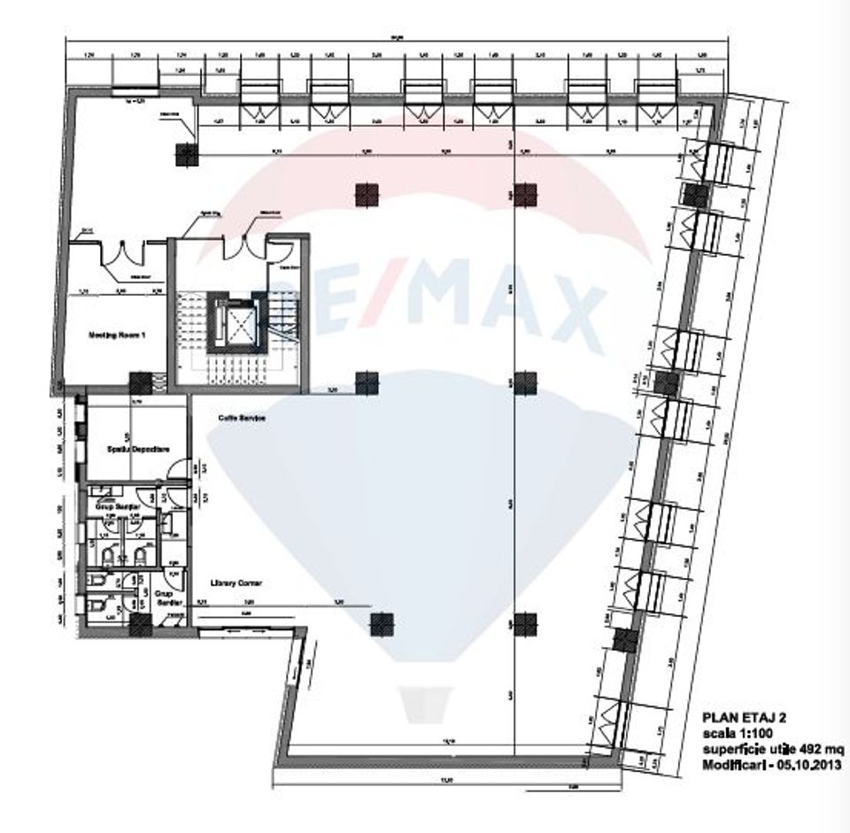 500sq.m Office Space for rent, Ultracentral area