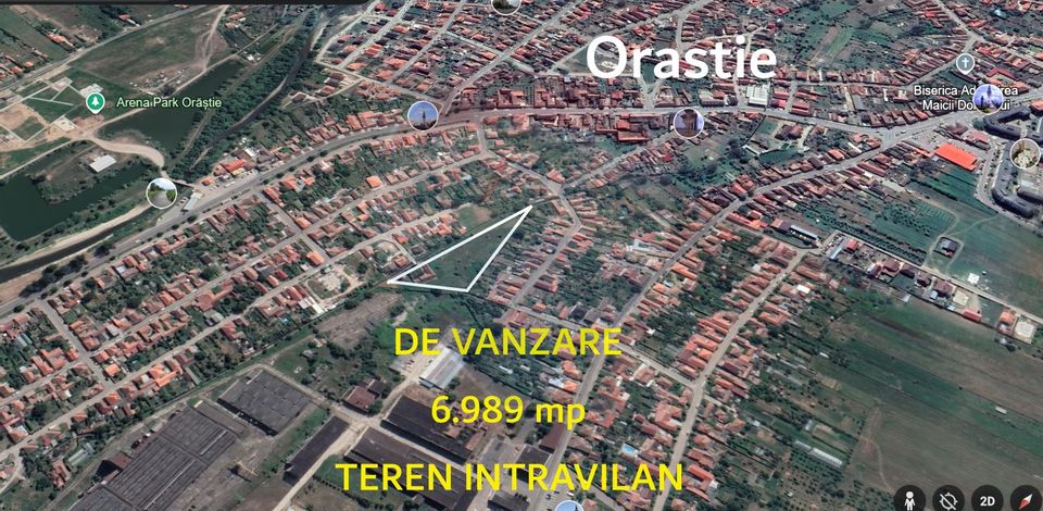 Land 6,989sqm Orastie / Strada Nicolae Titulescu