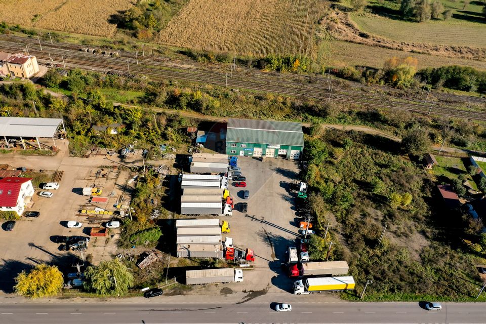 Hală industrială P+1 – 490 mp utili | Teren 2.447 mp | Platformă beton