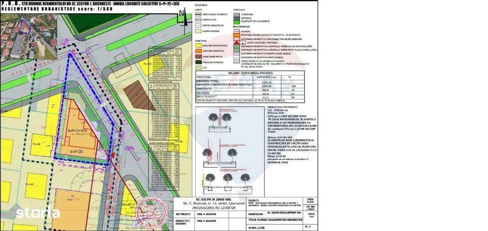 DE VANZARE Teren 1,525mp SISESTI / Drumul Regimentului