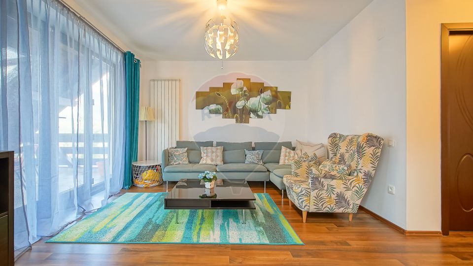 Apartament Premium cu Terasă Panoramică către Munții Bucegi!