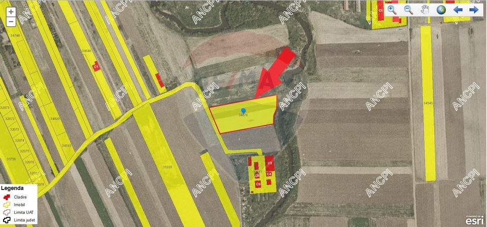 Land 5,126sqm Bolintin-Vale / Strada Sabarului