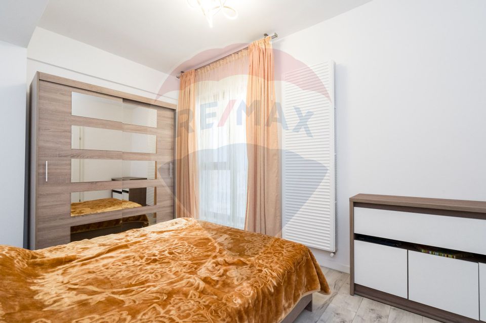 Apartament cu 2 camere mobilat si utilat