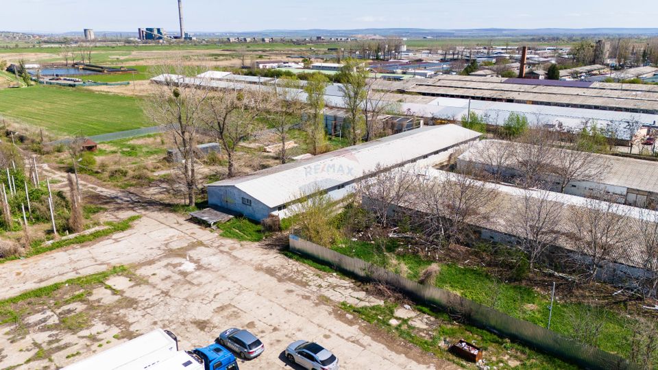 Teren Industrial 3Ha și Hală 1000mp de Vânzare în Tomesti - IAȘI