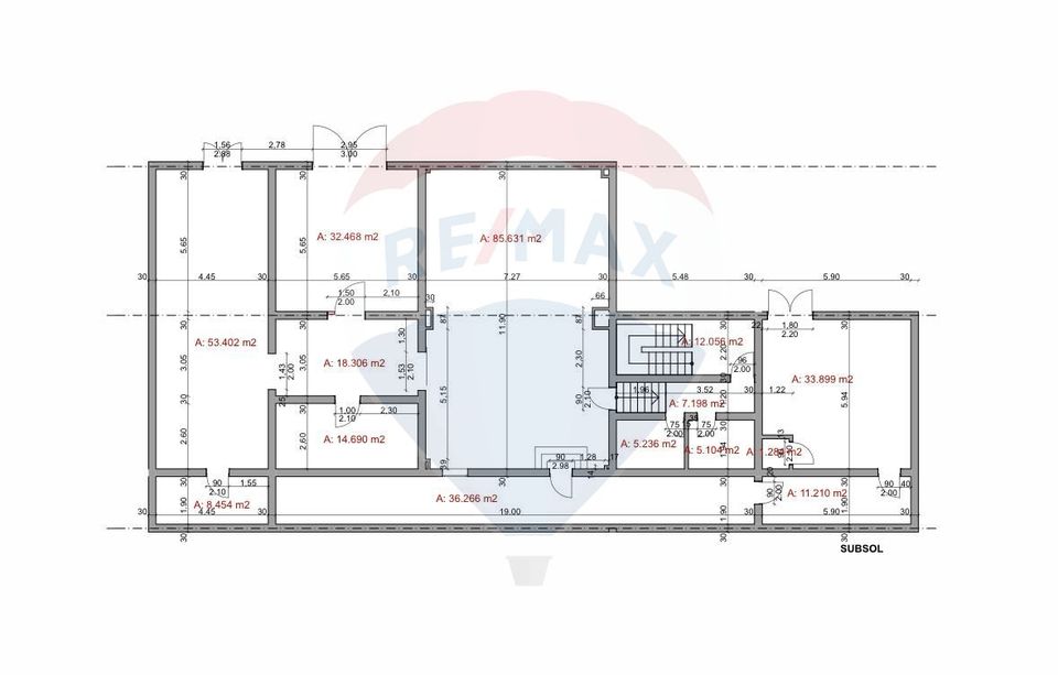 450sq.m Commercial Space for rent, Marasti area