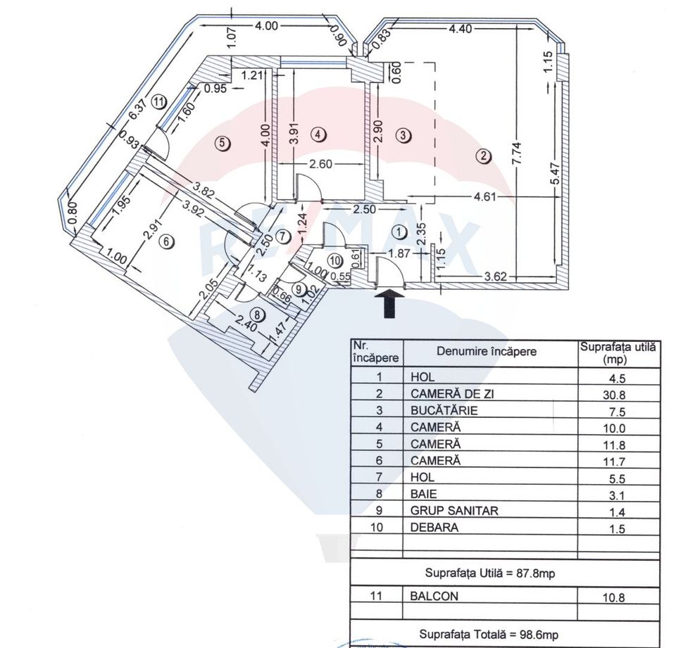 Ultra-finished 4 Room Apartment | Chisinau Blvd.