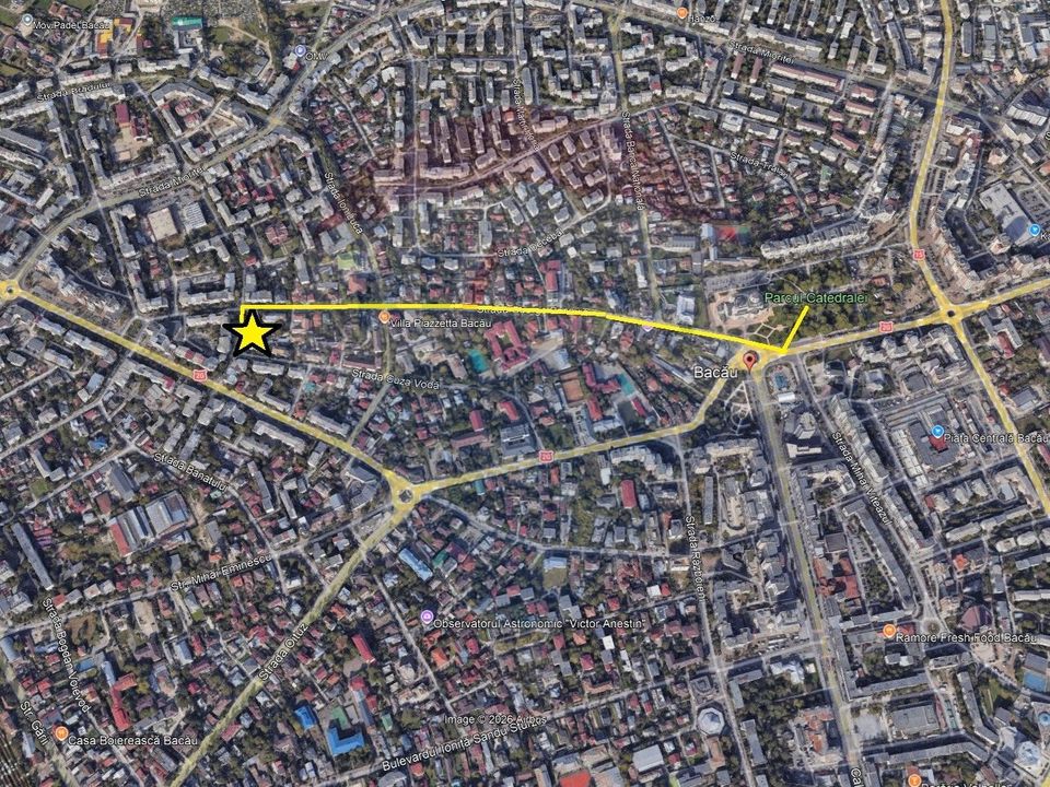 Apartament 4 camere, etaj 1, decomandat, zona centrală