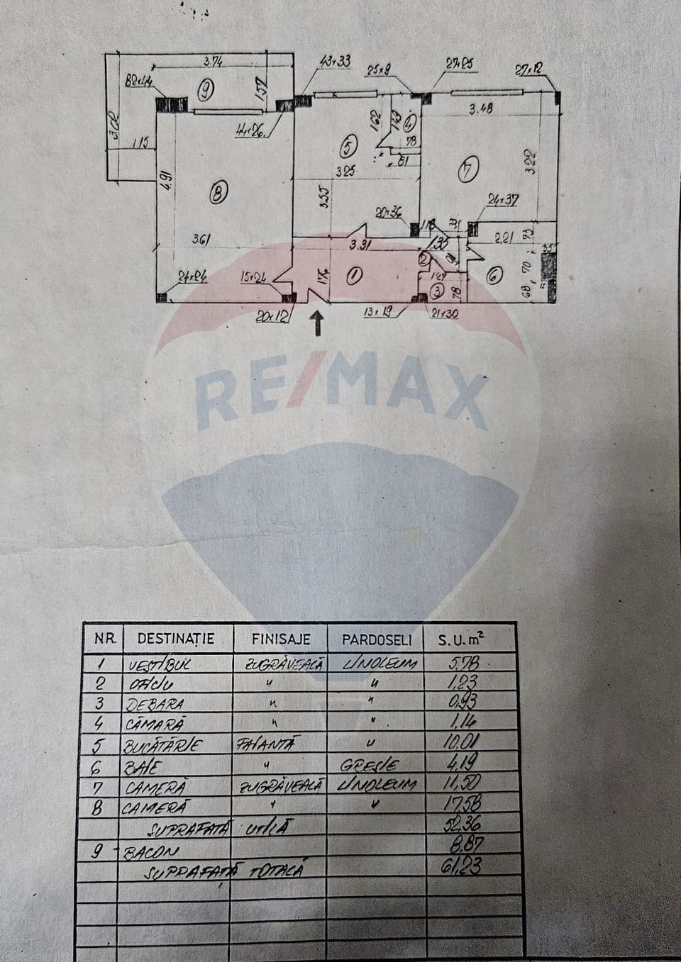 Apartament 2 camere de vanzare, zona Dristor