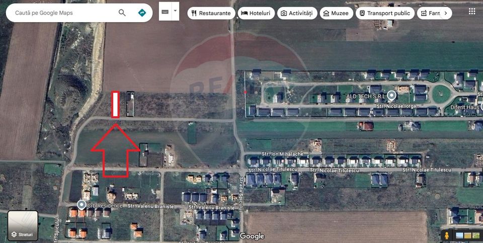 Land 686sqm Cristian / Strada Fara nume