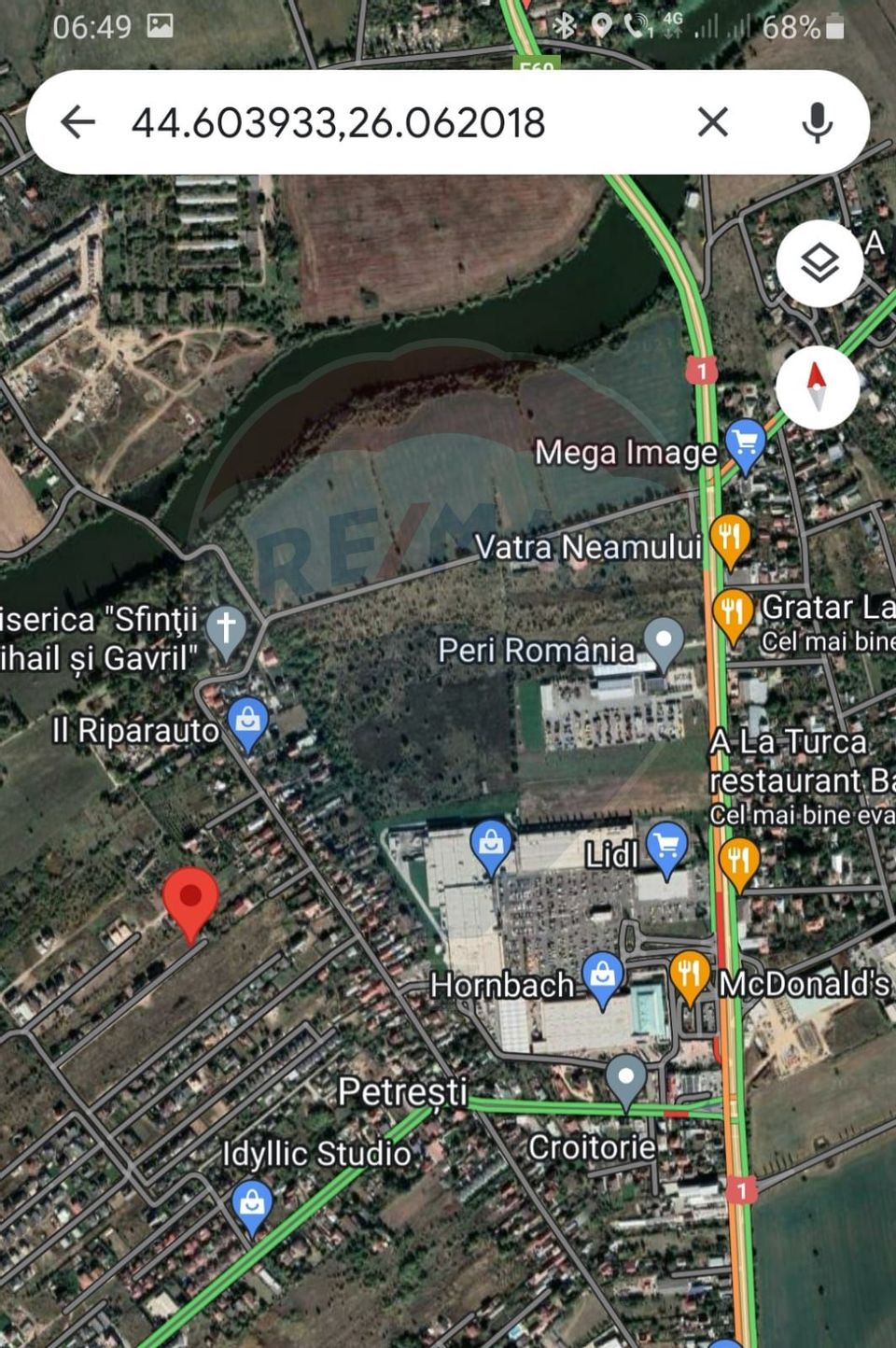 Land 1,070sqm Corbeanca / Strada Ghioceilor