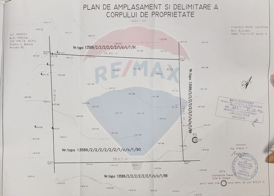 Land 1,183sqm Timisu de Sus / Strada Poiana lui manole