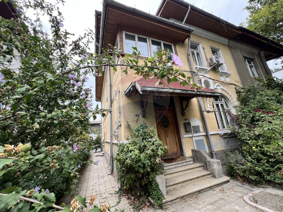 Casă interbelică de închiriat – Str. Barbu Văcărescu nr. 33