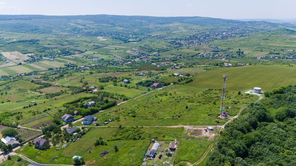 Teren Intravilan comuna Tomești | Priveliște deosebită