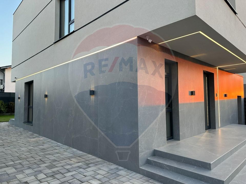 Vila moderna de inchiriat cu 5 camere, prima inchiriere