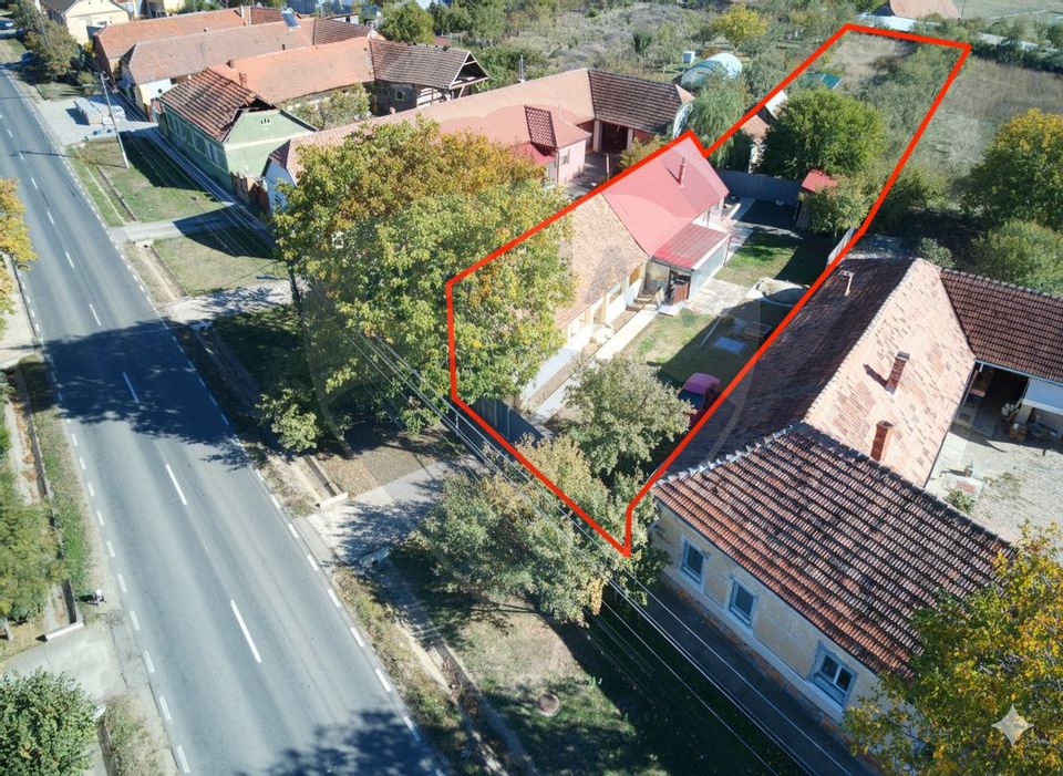 Casă cu potențial, teren generos, poziție bună, în Pișchia