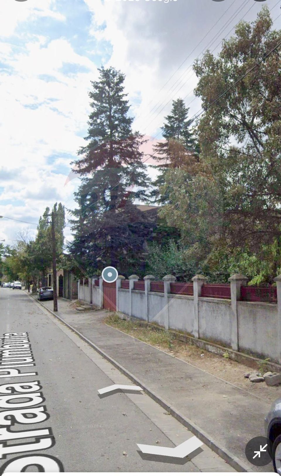 Land overlooking lake/park Plumbuita/Colentina