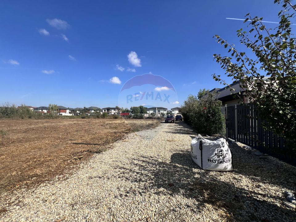 Teren ideal pentru casă de vis în Mogoșoaia – 849,3 mp, cu utilități