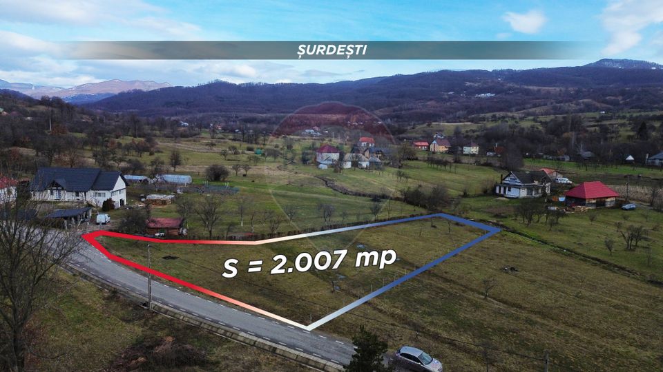 Teren intravilan de vanzare Șurdești